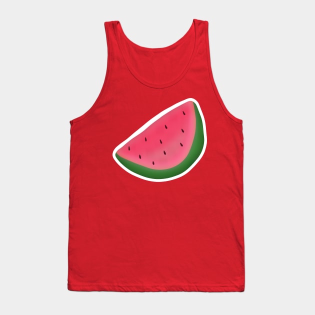 Watermelon Tank Top by saradaboru